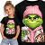 KOSZULKA DZIECIĘCA ŚWIĄTECZNA GRINCH STAR